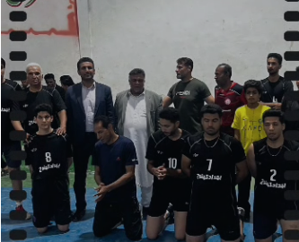 بیعت جمعی از جوانان ورزشکار با بهداد خیرخواه