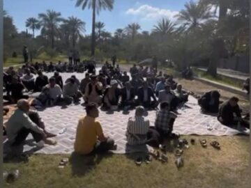 جوانان منوجان تمام قد ایستادند درحمایت از جناب آقای بهداد خیرخواه