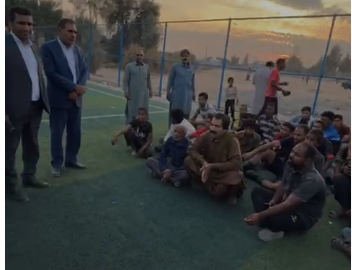 کلیپی از حضور بهداد خیرخواه در جمع ورزشکاران و جوانان