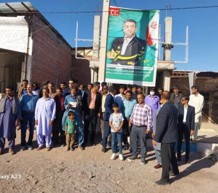 بیعت مردم منوجان با بهداد خیرخواه